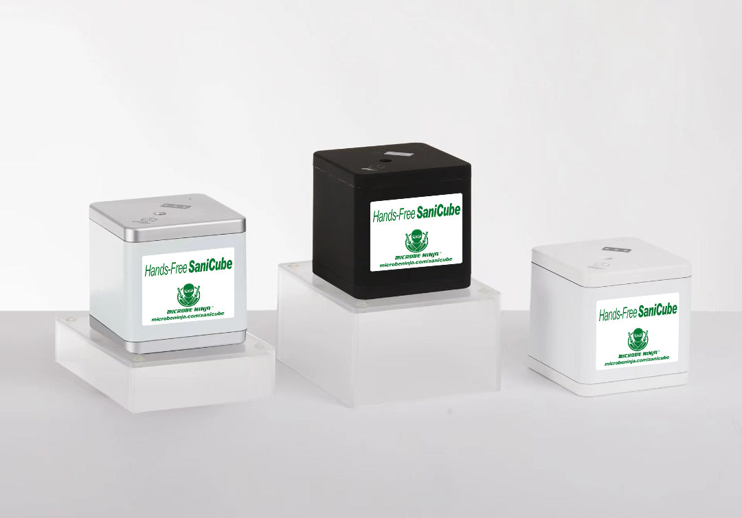 The Hypochlorous Acid Applicator - Hands-Free SaniCube